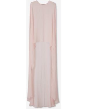 Costarellos Long Semi-Transparent Layer - Pink