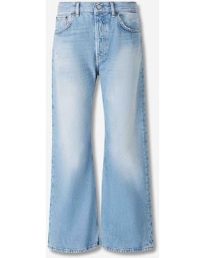 Acne Studios Jeans Larghi Dritti 2021F - Blu