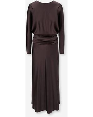 STAUD Maxi Dress Freda - Brown