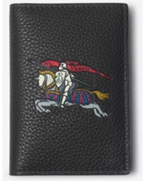 Burberry Foldable Leather Cardholder - White