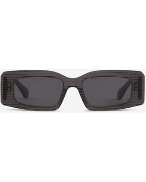 Alaïa Rectangular Sunglasses - Grey