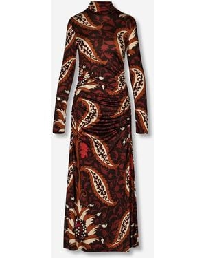 Johanna Ortiz Maxi Dress Start Point - Red