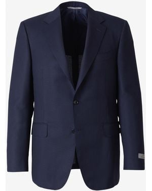 Canali Americana Lana - Azul