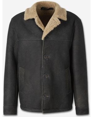 Salvatore Santoro Leather Jacket - Black