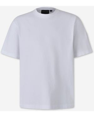 Canada Goose Plain Cotton T-Shirt - White