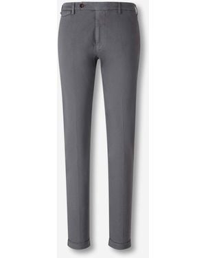 Santa Eulalia Straight Chino Trousers - Grey