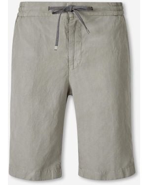 Santa Eulalia Straight Bermuda Shorts - Grey