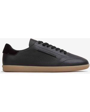 ZEGNA Leather Sports Shoes - Black