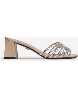 ALEVI Mules Vittoria Xtal - Natural