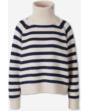 Nili Lotan Turtleneck Jumper - Blue