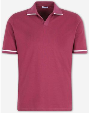 Santa Eulalia Cotton Polo Shirt - Pink