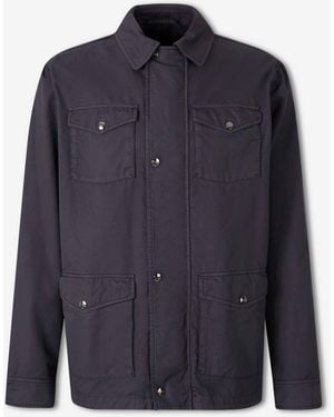 Herno Casual Cotton Jacket - Blue