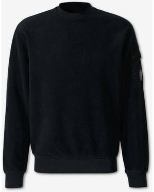 C.P. Company Crew Neck Sweatshirt - Black