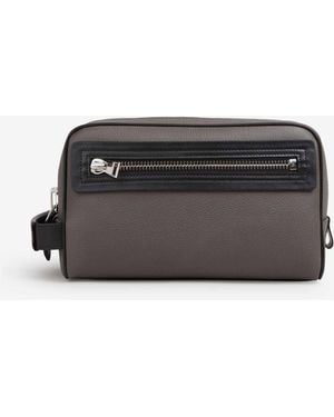 Tom Ford Leather Toiletry Bag - Black