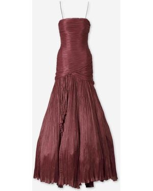 Marmar Halim Claudia Maxi Dress - Purple