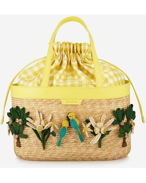 Aquazzura Birdsong Tote Bag - Metallic
