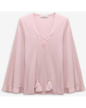 Dorothee Schumacher Knitted T-Shirt - Pink
