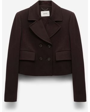 Dorothee Schumacher Blazer Croisé Cropped - Noir