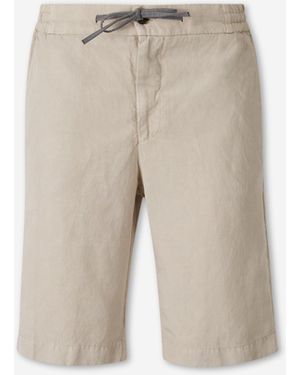 Santa Eulalia Straight Bermuda Shorts - Natural