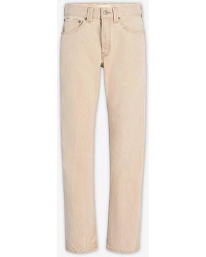 KHAITE Callum Straight Leg Jeans - Natural