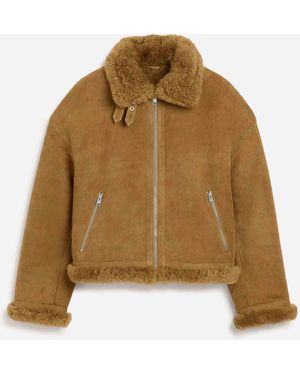 Ami Paris Sherarling Casual Jacket - Natural