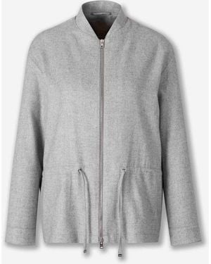 Herno Cashmere Silk Casual Jacket - Gray