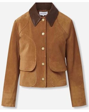 Veronica Beard Walters Short Jacket - Brown