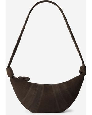 Lemaire Borsa Medium Croissant - Bianco