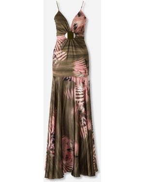 Silvia Tcherassi Maxi Dress Carmin - Natural