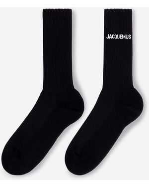 Jacquemus Les Chaussettes Socks - Black