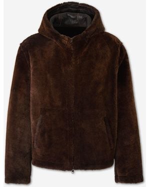 Salvatore Santoro Reversible Wool Jacket - Brown