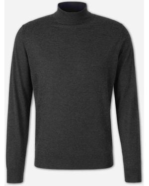 Santa Eulalia Thin Turtleneck Jumper - Black