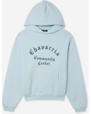Willy Chavarria Logo Sweatshirt - Blue