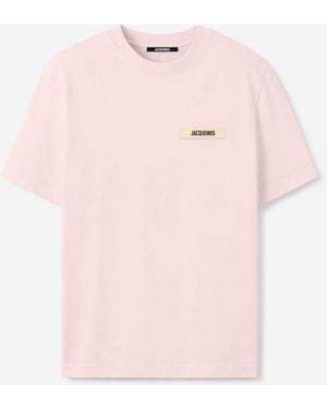 Jacquemus Round Neck T-Shirt - Pink
