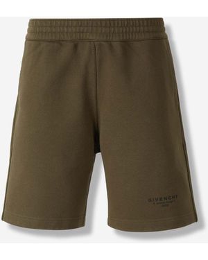 Givenchy Bermudas Deportivas Logo - Neutro