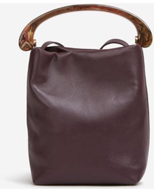 Dries Van Noten Bolso Mini Mano - Blanco