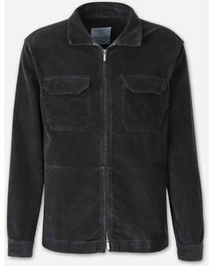 richard j. brown Freizeitjacke Aus Cord - Schwarz