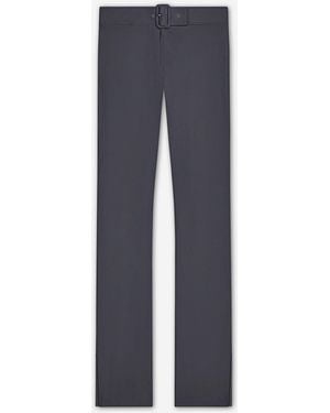 Courreges Tight Leggings With Buckle - Blue
