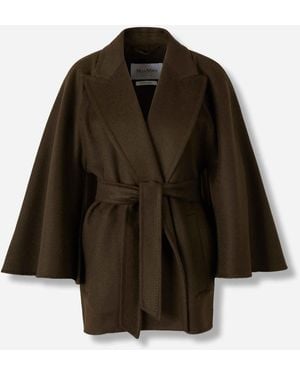 Max Mara Cappotto Corto - Marrone