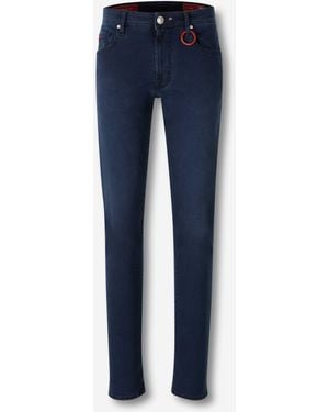 Tramarossa Straight Cotton Jeans - Blue