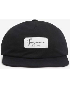 Jacquemus Kappenpatch-Logo - Schwarz