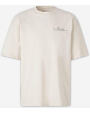Amiri Short Sleeve T-Shirt - White