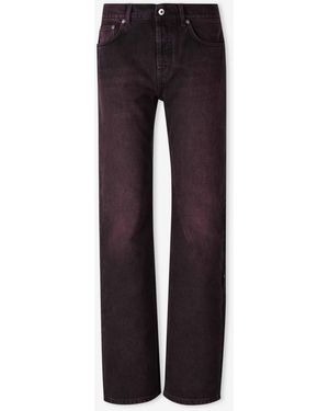 Off-White c/o Virgil Abloh Jeans Rectos Logo - Azul