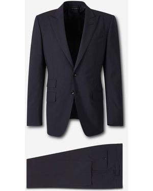 Tom Ford O'Connor Straight Suit - Blue