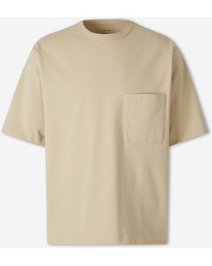 Lemaire Short Sleeve T-Shirt - Natural