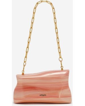 Cult Gaia Malaya Clutch Bag - Pink