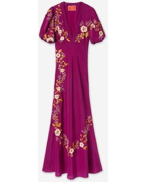 La DoubleJ Vestido Maxi Marlene - Rosa