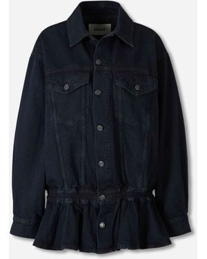 Agolde Rubik Jeansjacke - Blau