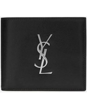 Saint Laurent Cassandre East/West Wallet - White