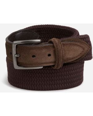 Santa Eulalia Braided Belt - Brown